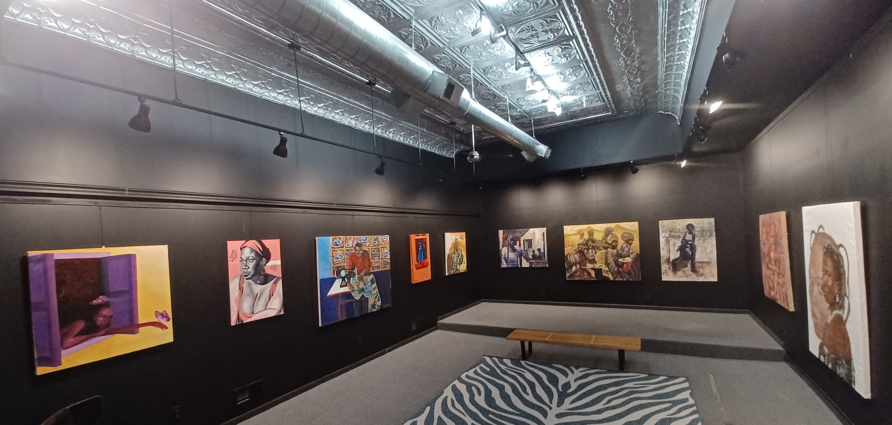 Essence Black History Month Exhibition at ShadowBoxX in Waukegan